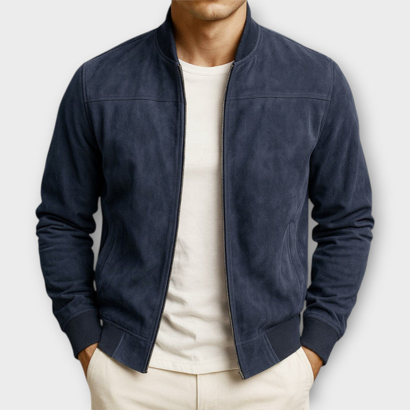 MASSIMO™ | BLOUSON EN DAIM AUTHENTIQUE POUR HOMMES