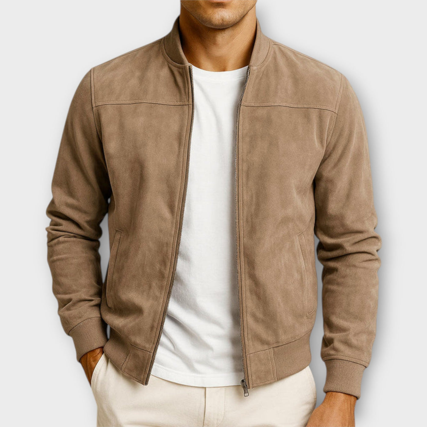 MASSIMO™ | BLOUSON EN DAIM AUTHENTIQUE POUR HOMMES