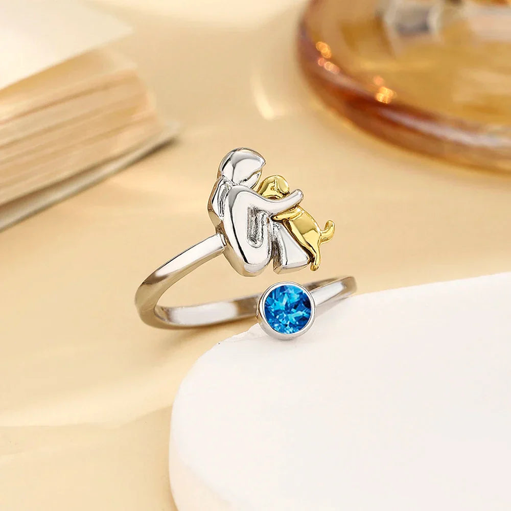 MILA™ | BAGUE SYMBOLIQUE POUR LES AMOUREUX DES CHIENS