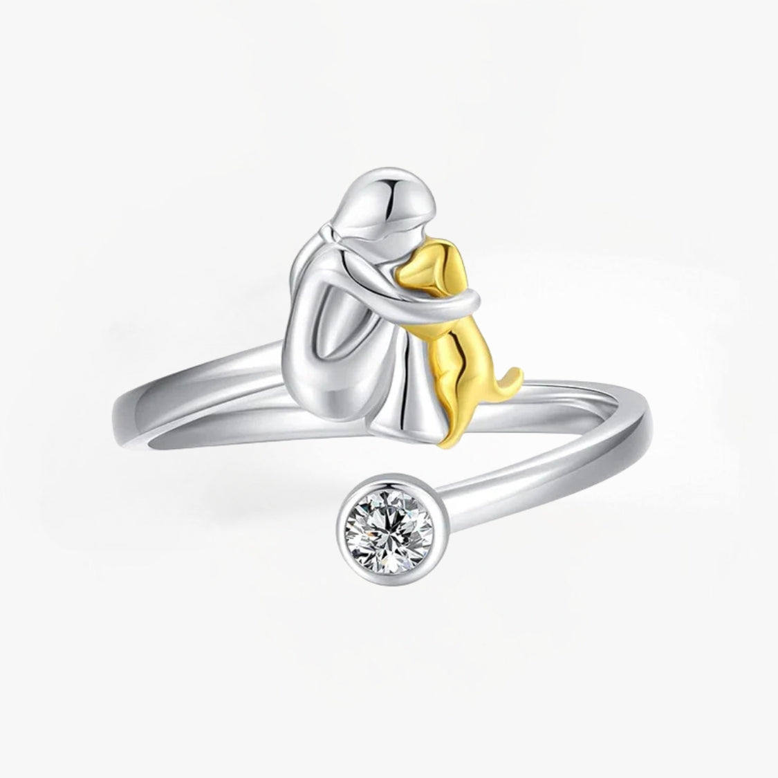 MILA™ | BAGUE SYMBOLIQUE POUR LES AMOUREUX DES CHIENS